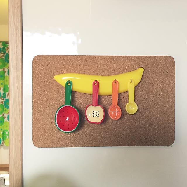 Kitchen,計量スプーン,セリア,コルクボード,100均 Namikoの部屋