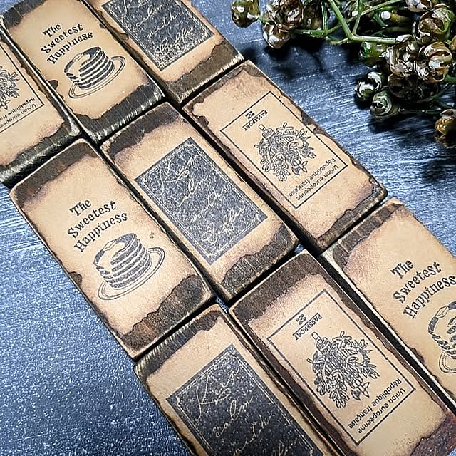 My Shelf,2025.6.21,セリア新商品,ラバースタンプ,セリア,バーニング,紙もの,クラフト紙,アンティークカフェ,セリアラバースタンプ,百均リメイク,焚き付け材,木工,木工マグネット,マグネット,オリジナルマグネット,マグネットテープ,Roomnumber1026755 yukiの部屋