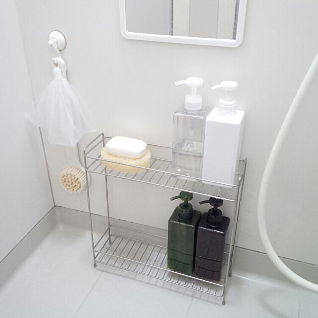 Bathroom,無印良品,シンプルライフ,水回り,シャンプーボトル U-mingの部屋