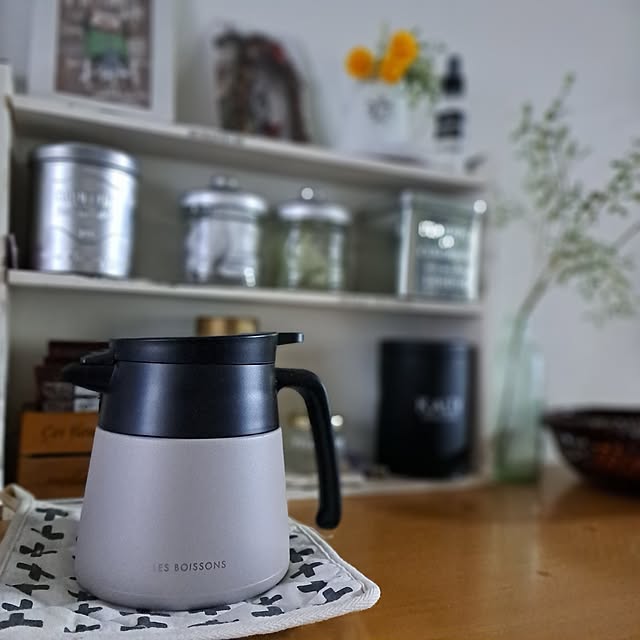 Kitchen,デコホーム,時計,手作り雑貨,モノ作り好き,ハンドメイド,保温ポット,暮らしを楽しむ,DIY好き shinoの部屋