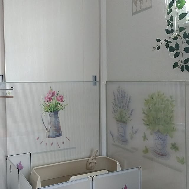 Overview,猫のいる日常,ねこと暮らす,猫トイレ,ニャンとも,大東建託,賃貸,2LDK,ペット可,ニトリ,ウォールステッカー,ニトリ ウォールステッカー,プラダン,ねこのいる日常 yuk.の部屋