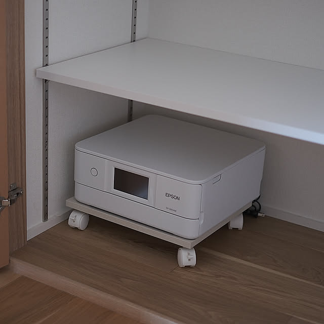プリンターワゴン,プリンター台,プリンター収納,プリンター置き場,プリンター,収納 chiの部屋