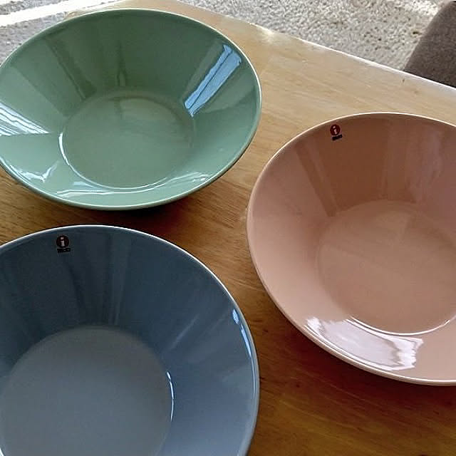 Kitchen,イッタラ,ティーマ ボウル,木が好き,ナチュラル,賃貸,カフェ風,白が好き,パステルカラー Rioの部屋