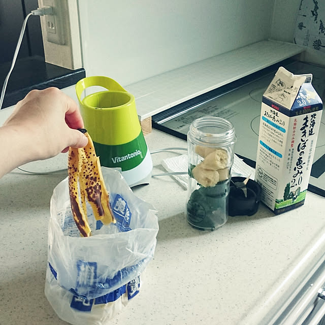 Kitchen,ゴミ袋,生ゴミ袋,パンの袋,再利用 Mie-koの部屋