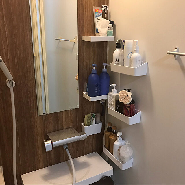 壁収納,お風呂,初投稿,ニトリ,Bathroom MIUの部屋