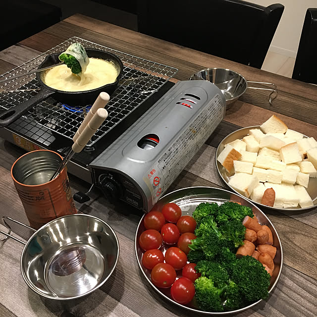 フォンデュ串？,プレート,シェラカップ,スキレット,新商品買ったよ！,100均,セリア,ブリキ缶,Kitchen kiriwakaの部屋