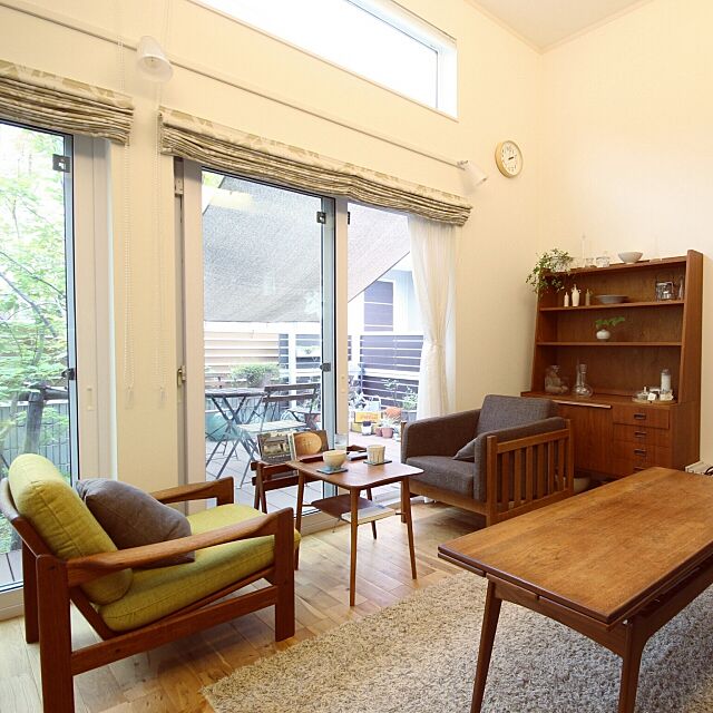 Lounge,模様替え,雑木の庭,秋色,読書スペース Hisashiの部屋