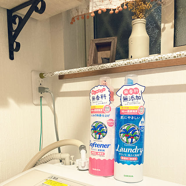 偏愛カタログ,ヤシノミ洗たく洗剤,SDGs,ヤシノミ柔軟剤,サラヤ,洗濯,Bathroom RIKAの部屋