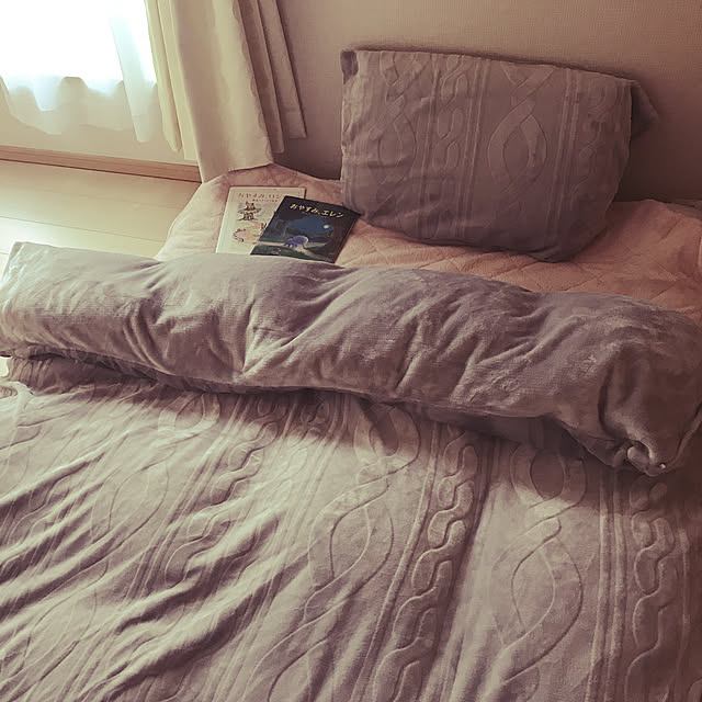 Bedroom,Francfranc布団カバー,Francfranc,タンスのゲン 羽毛布団モニター,モニター当選,タンスのゲン,中古物件,赤ちゃんのいる暮らし,狭くても楽しむ❤,狭い家,オシャレに憧れる rika111727の部屋