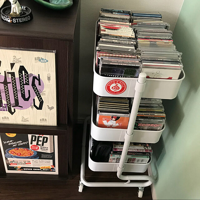 My Shelf,CD収納,山善 38zkの部屋
