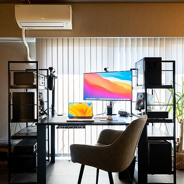 My Desk,PC,パソコン,たな,パソコンデスク,椅子,オフィス,つくえ,ワークスペース sis0の部屋