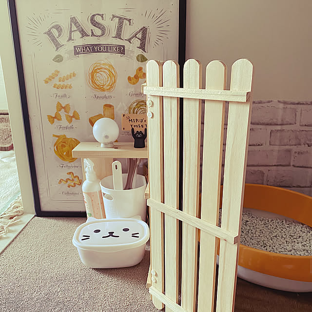 Bathroom,スノコDIY,すのこリメイク,Seria　DIY,seria,インテリア,猫との暮らし,100均 u-co1976の部屋