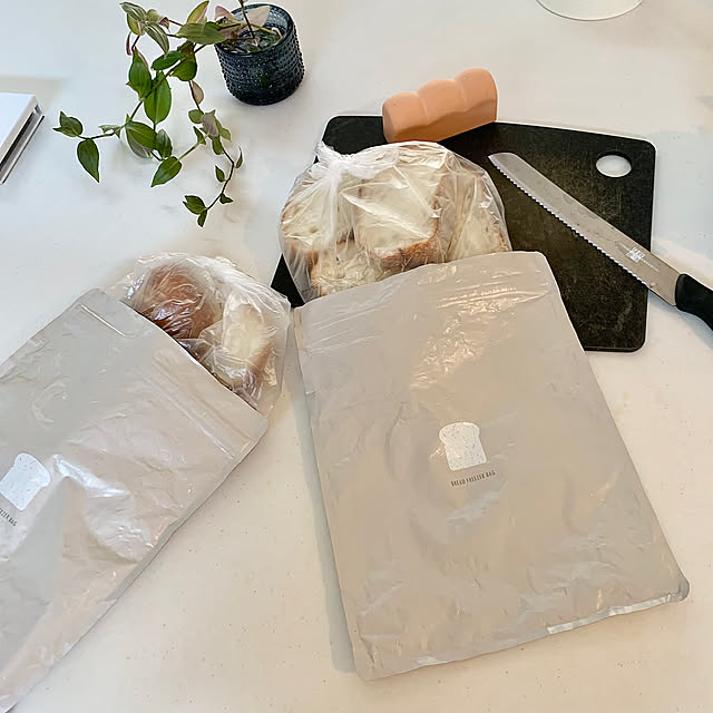 アイラップ,冷凍庫収納,マーナ,パン保存袋,保存容器,Kitchen Minteaの部屋
