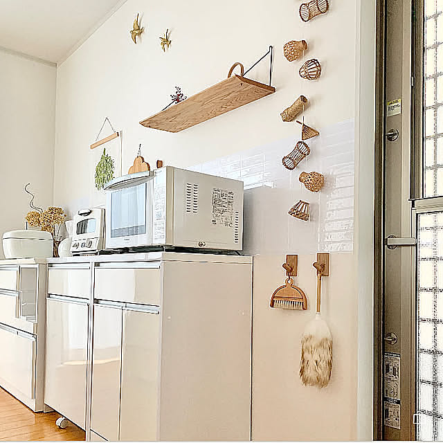On Walls,木製フック,木製,無印良品　壁に付けられる家具,無印良品,過去picより,フック,飾って収納 koko_hikaの部屋
