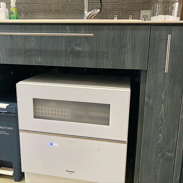 食洗機置き場,オリジナルキッチン,DIY,セルフリノベーション,たくさんのいいねに感謝です！,やれる事は自分でやる。,Kitchen Emiの部屋