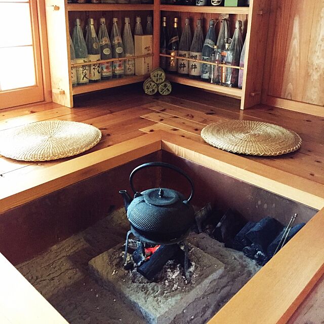 焼酎コレクション,南部鉄瓶,囲炉裏 Juriの部屋