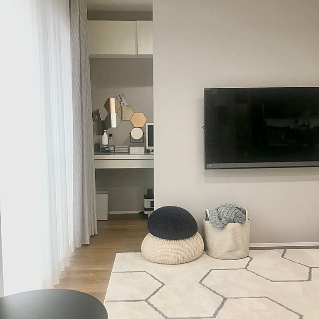 テレビ裏収納,リビング収納,家づくり,暮らしを楽しむ,IKEA,Lounge n_home39の部屋
