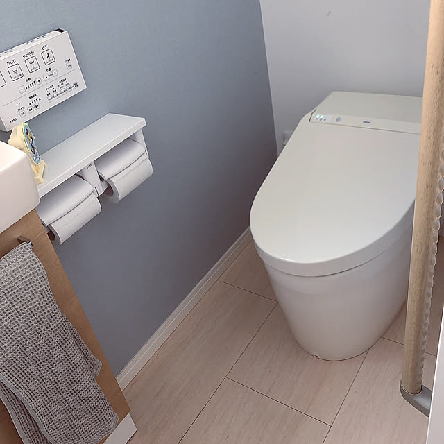 トイレの芳香剤やめました,トイレカバーやめました,トイレマットやめました,やめたこと,シンプルナチュラル,シンプルが好き,モノを減らす,シンプル,Bathroom rieの部屋