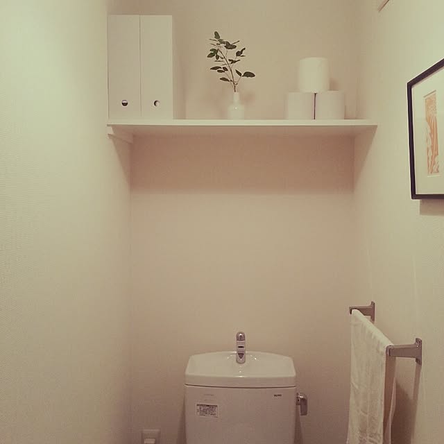 Bathroom,無印良品,無印のファイルボックス,フランフラン,塩系インテリア,シンプルモダン,しろが好き*,Daiso,シンプリスト,エフォートレス・スタイル,シンプル,seria,白のチカラ,収納アイデア,ミニマリスト,ファイルボックス,ファイルボックス活用 kaoruの部屋