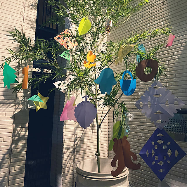 折り紙,笹の葉,七夕,Entrance keikeiの部屋
