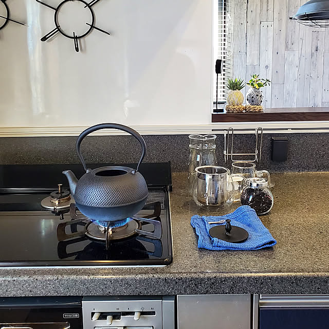 Kitchen,買ってよかったもの,ガラスピッチャー,ガラスポット,コロッコ,トクラスベリー,南部鉄器,鉄瓶,ニトリ,HARIO,IWAKI,ルピシア,house towel,SCOPE,ていねいな暮らし,鉄分補給,多肉植物 kedarakeinumomoの部屋