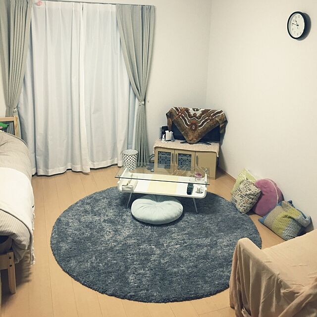 Overview,模様替え,ワンルーム,一人暮らし,賃貸 Miya.の部屋