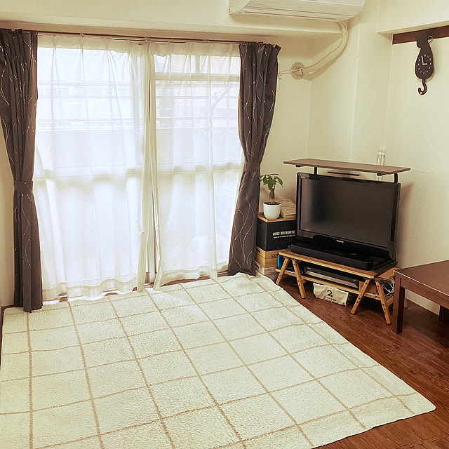 Lounge,パキラ,テレビ台DIY Youko-ropの部屋