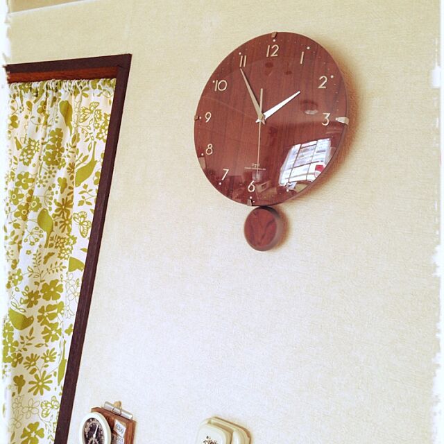 Lounge,壁掛け時計,ニトリ♡,賃貸 shigimiの部屋