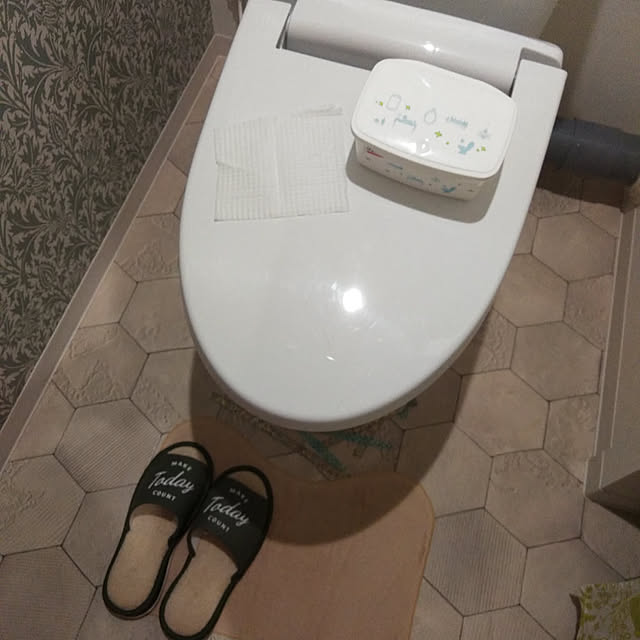 Bathroom,掃除アイデア,トイレクイックル,リクシルのトイレ,LIXIL,プチ掃除,ウイリアム・モリス,ウイリアムモリス,壁紙 futukoの部屋