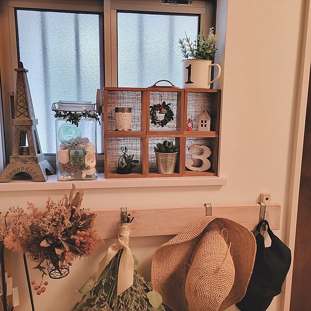Entrance,SDGs,紫陽花ドライ,かまぼこ板リメイク,ドライフラワー masarinn.の部屋