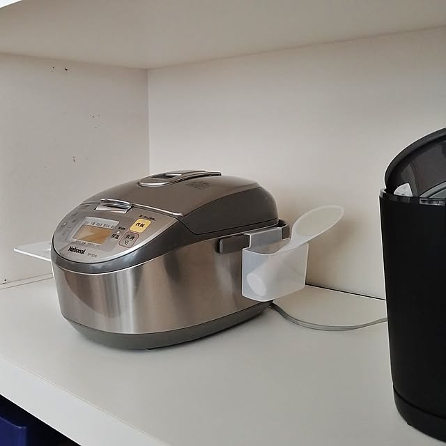 Kitchen,便利アイテム,100均,100均アイテム,調味料入れ,しゃもじ入れ,炊飯器,炊飯器置き場 yukoの部屋