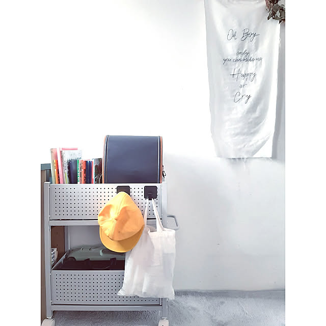 My Shelf,こども部屋,インテリアは子供との戦い,終わらない戦い…。,普通の家,建売住宅,ランドセル置き場,ランドセルラック,キャスター付収納ラック,もあるね,山善アンバサダー,山善くらしのeショップ,くらしのeショップモニター,こどもと暮らす。,こどものいる暮らし,洗濯機横マグネットフック,Daiso,マグネット収納,キッズスペース,アイアン雑貨,マットブラック,マグネットフック k...の部屋