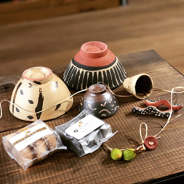ぐい呑,買ったもの,お茶碗,瀬戸物,食器,器のある暮らし,My Desk,キッチン,やちむん,陶芸,アニマル,いいね&フォローありがとうございます☆,作家さんの器,作家もの,陶器,こだま土 snoopyの部屋