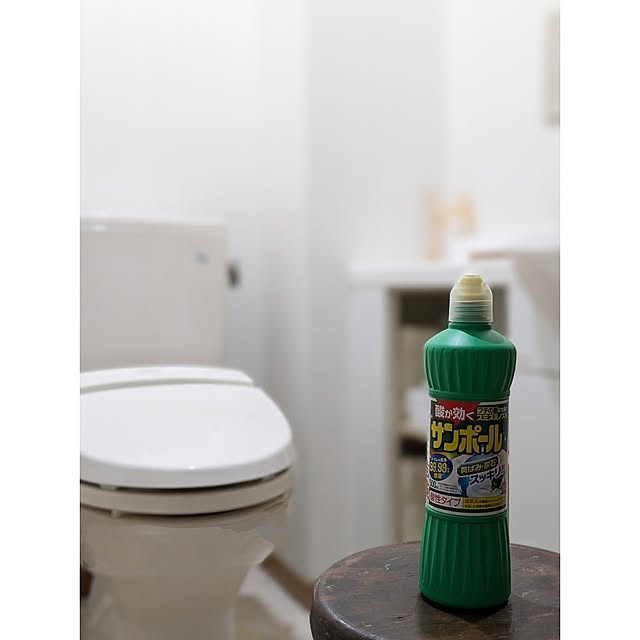 Bathroom,トイレ,KINCHO,トイレ掃除,サンポール,清潔を保つ,日用品,IG→yuriyana risa,おうちが好き,フォロワーさんに感謝♥ yuriyanaの部屋