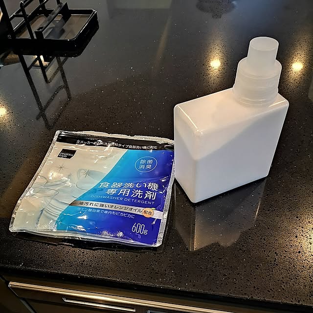使い方いろいろ,無印良品,無印良品詰め替えボトル,無印良品詰め替え容器,無印良品詰め替え用スプレー,電解水,ティンクル,ラベル自作,シャンプーボトル,詰め替えボトル,食洗機用洗剤,ちょっとした工夫 75の部屋