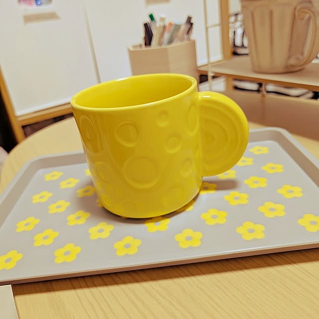 My Desk,スリーピー,THREEPPY,セリア,セリア雑貨,インテリア初心者,プチプラで楽しむ,無理なく楽しむ,雑貨大好き♡,プチプラ雑貨,100均,一人暮らし,賃貸,6畳1K,6畳ワンルーム,北欧風,北欧 akatsuki_naturalの部屋