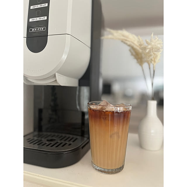 Kitchen,コーヒーメーカー,アラジン,アラジンのある暮らし,アラジンコーヒーブリュワー,IKEA,ホワイトインテリア,建売,清潔感,シンプルインテリア,買ってよかったもの,建売でもおしゃれにしたい！ mi__の部屋