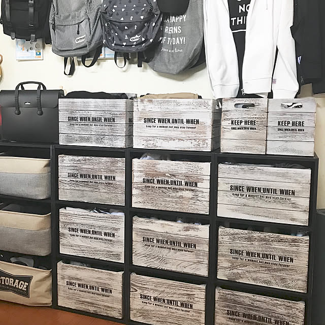 子供部屋,カラーボックス,ニトリ,Bedroom samanthakitchenの部屋