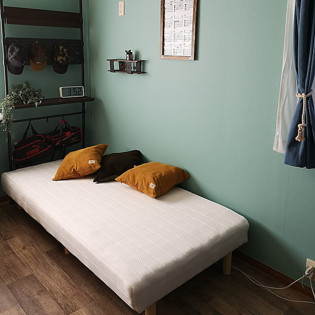 Bedroom,息子の部屋,小学生男子の部屋,小学生ママ,小４男子,ニトリ,ニトリのベッド,カフェ風インテリア,DIY,インスタ→and_a_plus,いつもいいねありがとうございます♡ and_a_plusの部屋