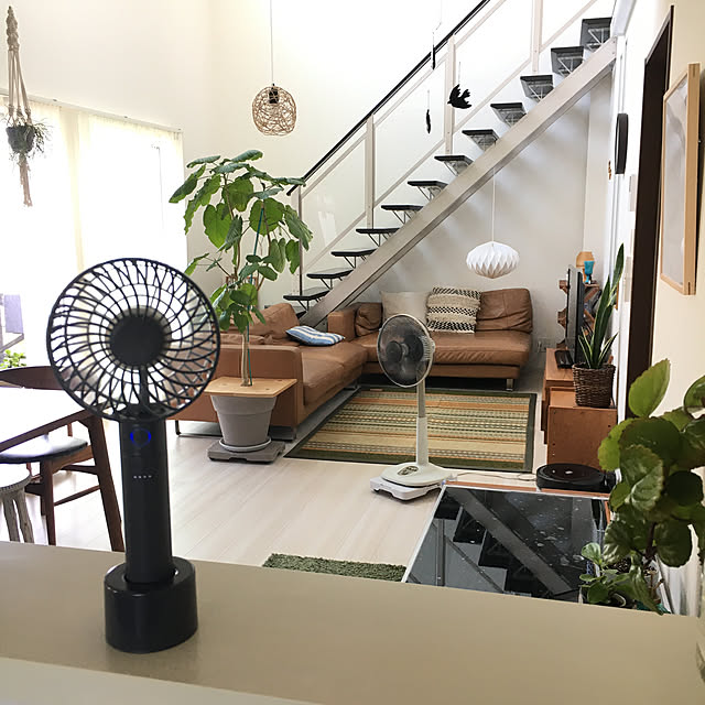 扇風機リメイク,20年物の扇風機,ニトリのハンディファン,扇風機・サーキュレーター,北欧インテリア,コメントお気遣いなく♡,見てくれてありがとうございます♡,Overview pandaの部屋
