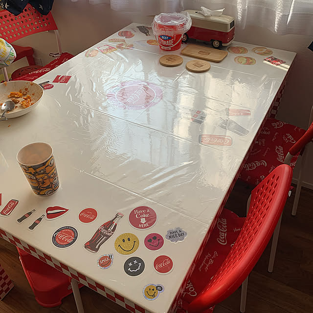 My Desk,10分でできる,コカコーラ,アメリカン,アメリカン雑貨,海外風インテリア,USA,アメリカンポップ,ポテト,ハンバーガー,アメリカンダイナー,アメリカンハウス,西海岸インテリア,プチプラ大好き♡,ホットドッグ,サーファーズインテリア,ガレージハウスに憧れる,ポップな雑貨,アメリカンなお家にしたい mowchanの部屋