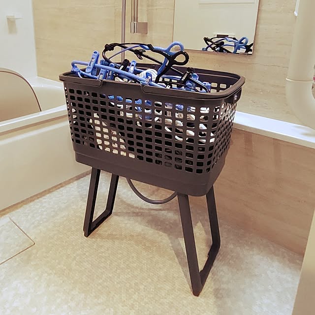 Bathroom,カインズ購入品,カインズホーム,ランドリーバスケット tomoの部屋