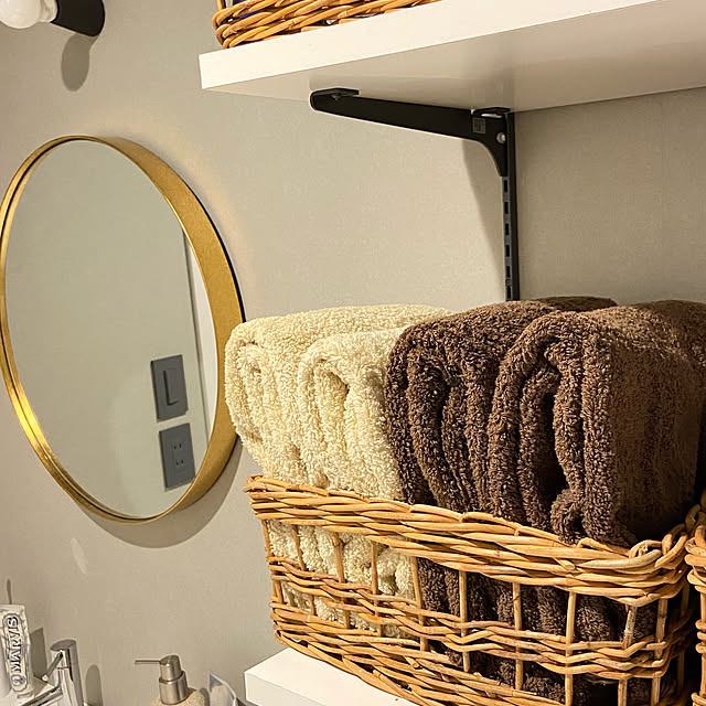 夏のスペシャルクーポン,RoomClipショッピング,バスタオル,1LDK,Bathroom amane_12の部屋