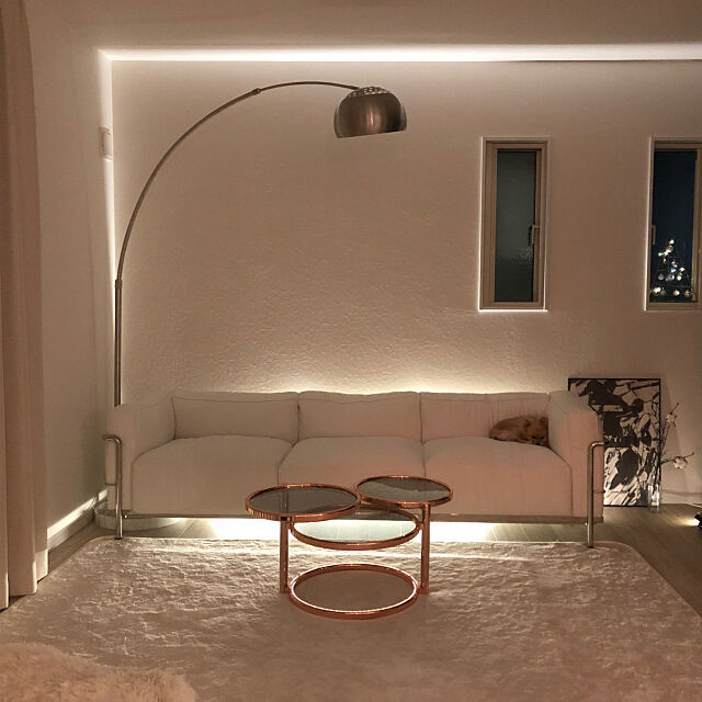 Lounge,ホテルライク,LEDテープライト,間接照明 teahの部屋