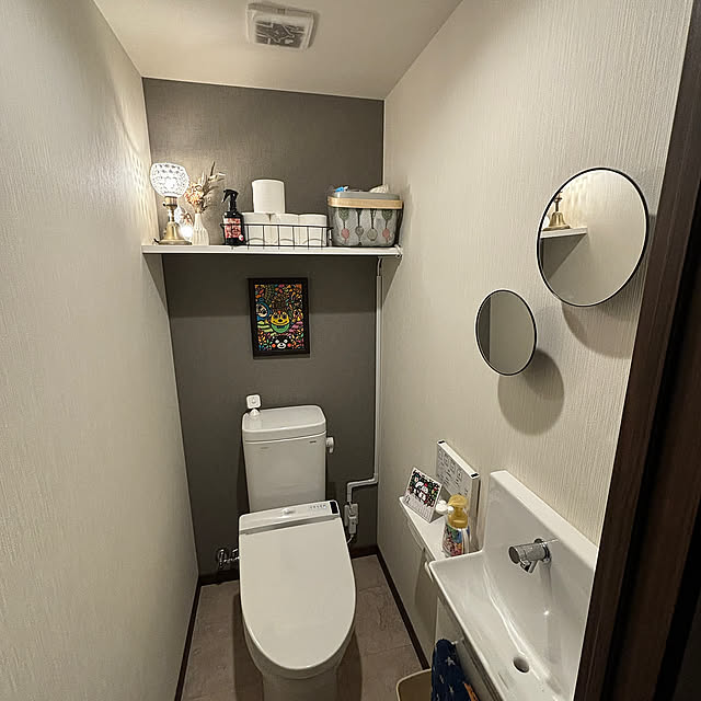 Bathroom,一人暮らし,ドライフラワー,ホテルライク,スマートホーム,SwitchBot,IKEA chris821の部屋