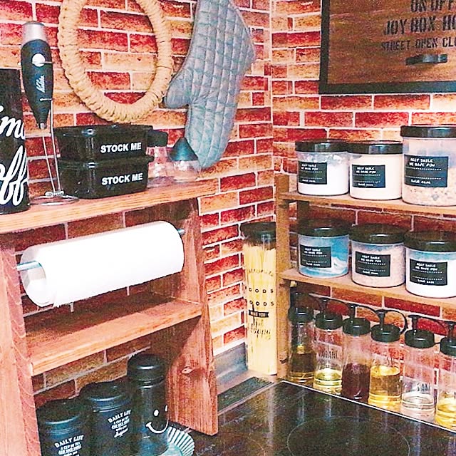 Kitchen,キッチンペーパーホルダー,ワークショップ,ゆぴのこさん,yupinokoさん♡,カインズ,DIY mokoguriの部屋
