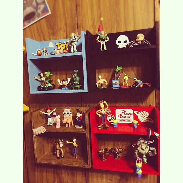 On Walls,coucou,toyroom,トイルーム,disney,TOYSTORY,ハンドメイド,アメキャラ,トイストーリー,アメリカン,ピクサー,ディズニー,フィギュア,DIY,トイストーリーフィギュア ikepisurumeの部屋