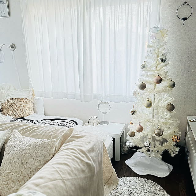 Overview,クリスマス,IKEA,Francfranc,ホワイトインテリア,海外インテリアに憧れる,いいね&コメント&フォロー感謝♡ roseroseroseの部屋