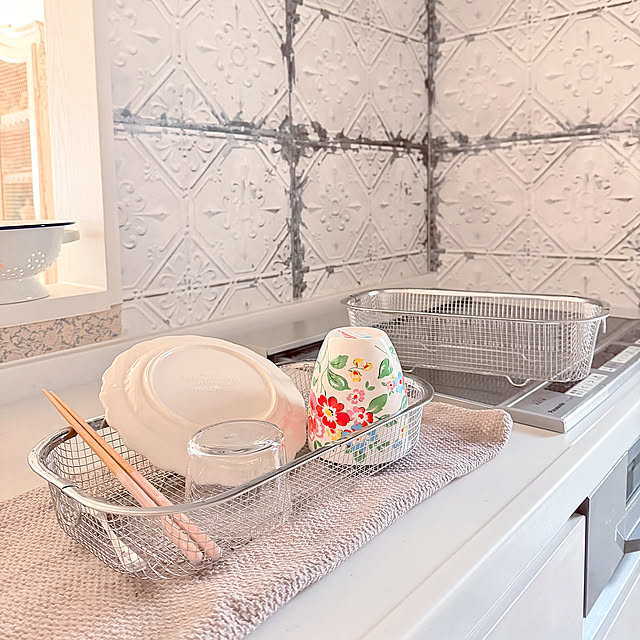 My Desk,イベント受賞ステッカー,イベント受賞 購入品,イベント受賞での購入品♡,水切りかご,すっきり暮らす Re_の部屋