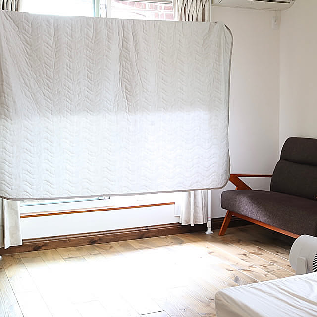 Bedroom,部屋干しスペース,こどもと暮らす,冷感寝具,寝具カバー,ホームコーディ,ホームコーディのある暮らし,イオン ホームコーディ moimoiの部屋